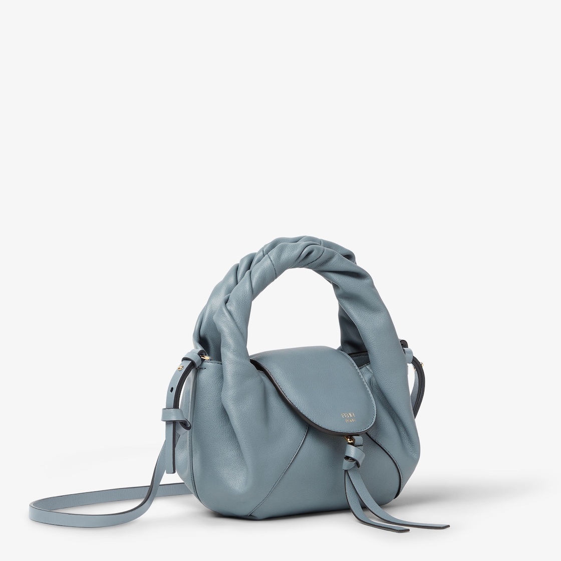 FENDI Fendi Spy Mini Mercury blue leather mini-bag - Image 5